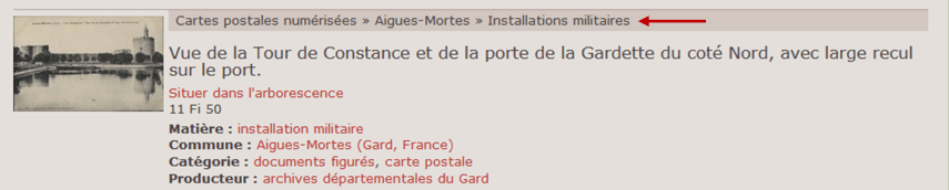 liste de réponses