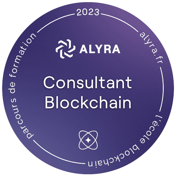 Certification Consultant Blockchain Alyra Myriam Pauillac